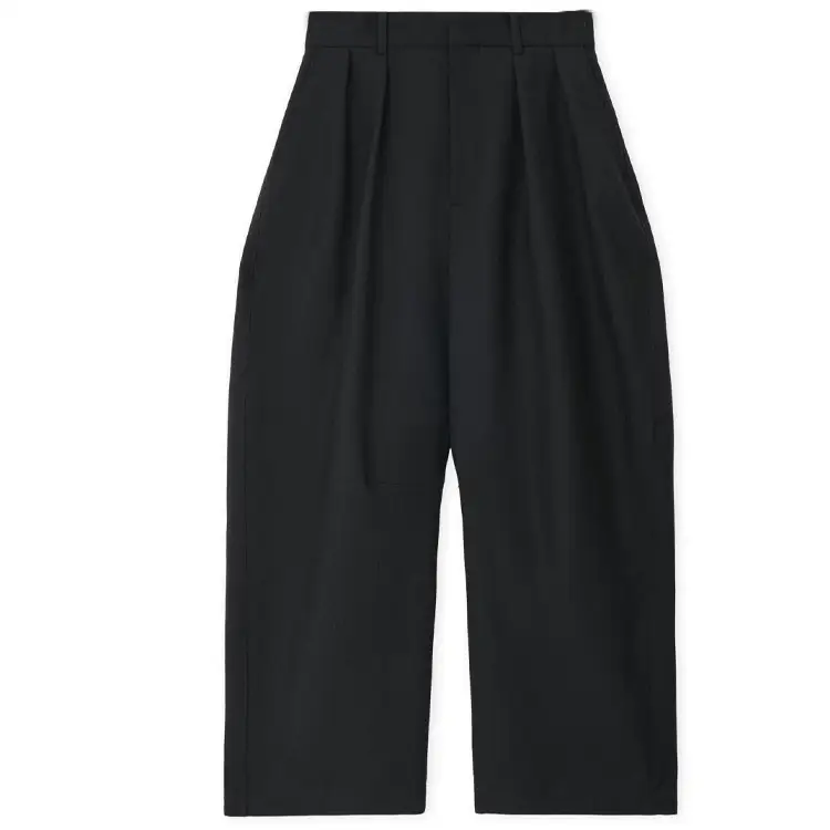 LOEWE Wool Barrel Trousers