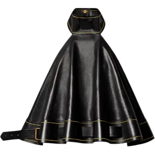 LOUIS VUITTON Cloak Women's Black