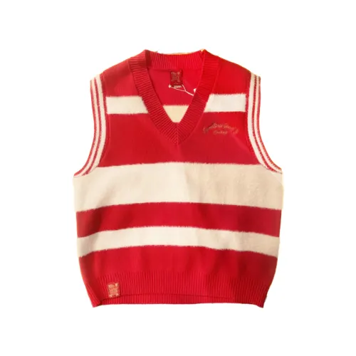 ANTA Vests Women's Rich Red V Neck Moderate Other