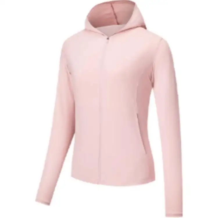 Anta Variety Training Collection UV Protection Sun Protection Clothing Women's Mousse Pink