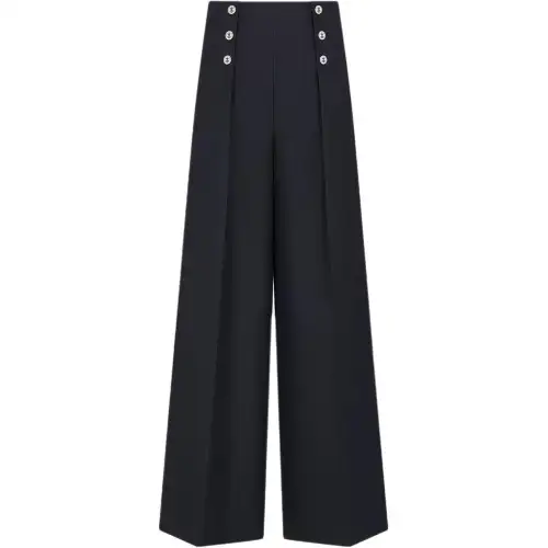DIOR Casual Pants Women's Marine Blue