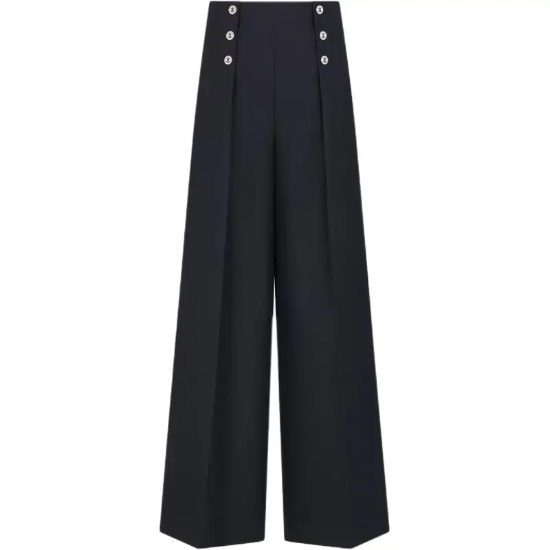 DIOR Casual Pants Women's Marine Blue