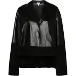 LOEWE Logo Debossed Long-Sleeved Blazer