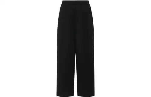 THE ROW Casual Pants Women's Black Moderate Straight Fit Pants