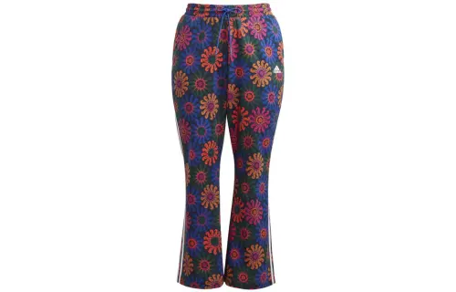 Adidas Originals Casual Pants Women's Royal Blue Moderate Flared Pants