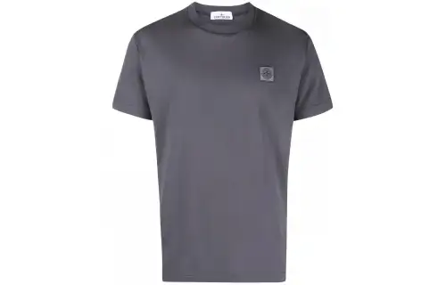 STONE ISLAND Compass patch Cotton T shirt