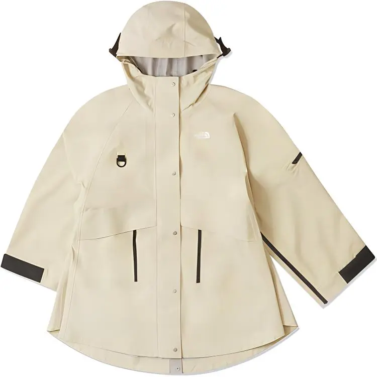 THE NORTH FACE Urban Exploration SS24 Waterproof Windbreaker Jacket Women's Gravel Sand