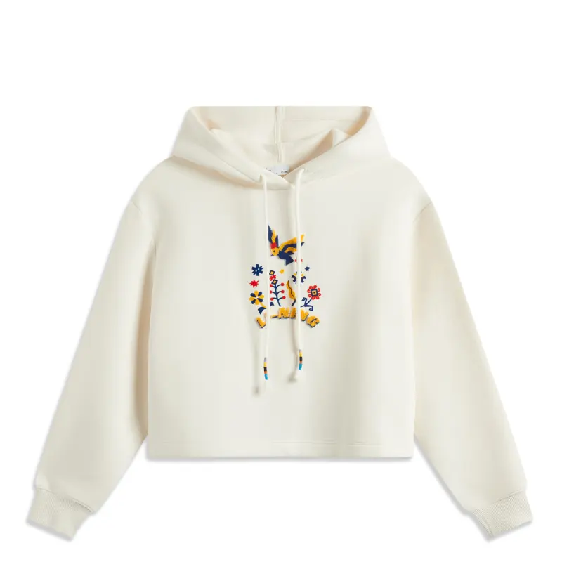 Li Ning Sports Life Collection Sweatshirt Women's Ecru
