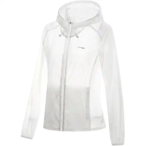 Li Ning Running Collection Trench Coat Women's Standard White