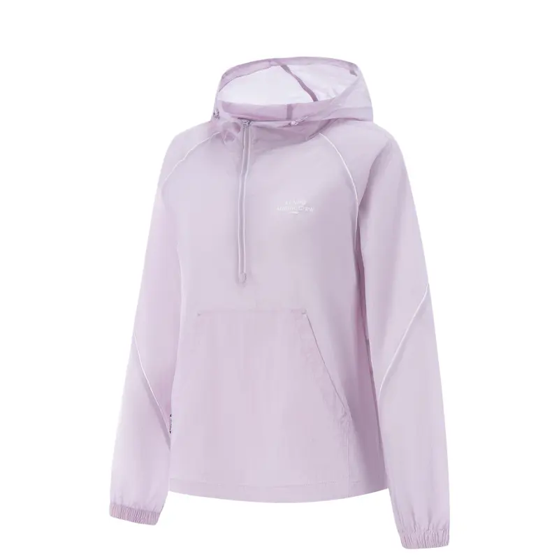 Li Ning Fitness Collection Cross Training Collection Trench Coat Women's Dusk Purple