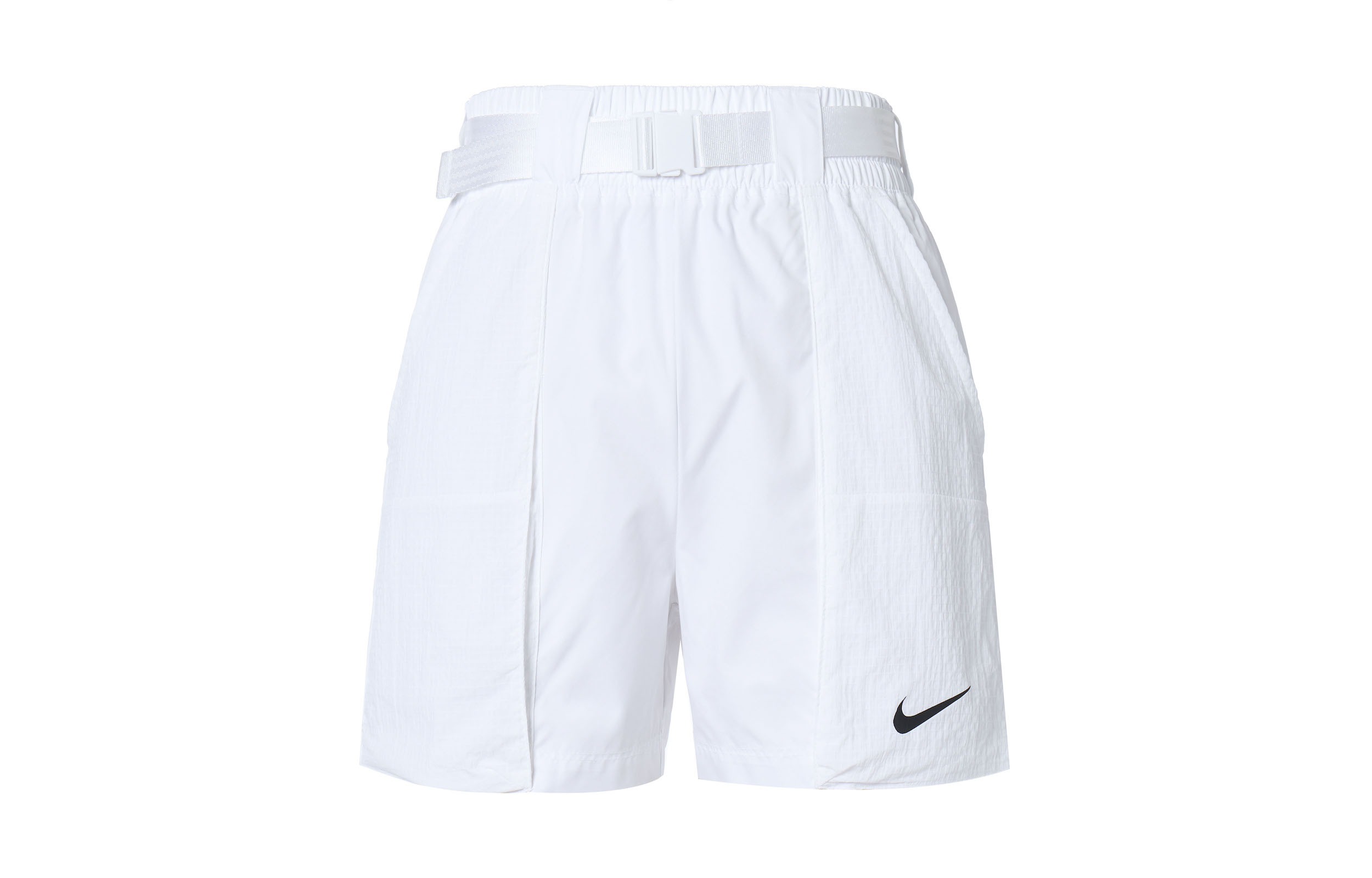 Женские шорты Nike Sportswear Swoosh (белые) — фото 1