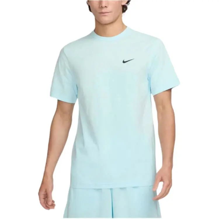 Nike T-Shirts Men's Mint Blue Crew Neck