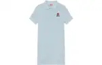 【Previous Season】embroidered-logo jersey dress