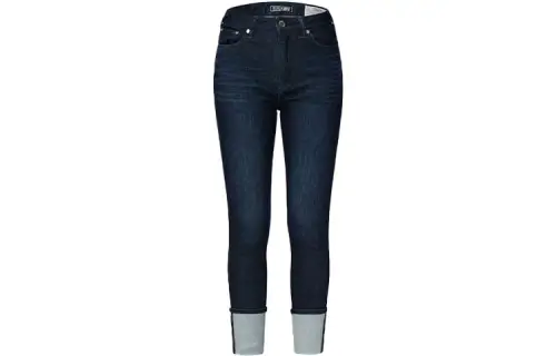 EVISU Jeans Women's Denim Blue Moderate Slim Fit Pants