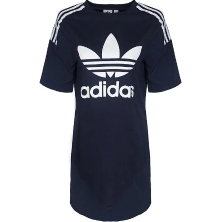 Adidas Originals Short Sleeved Dress Women's Blue