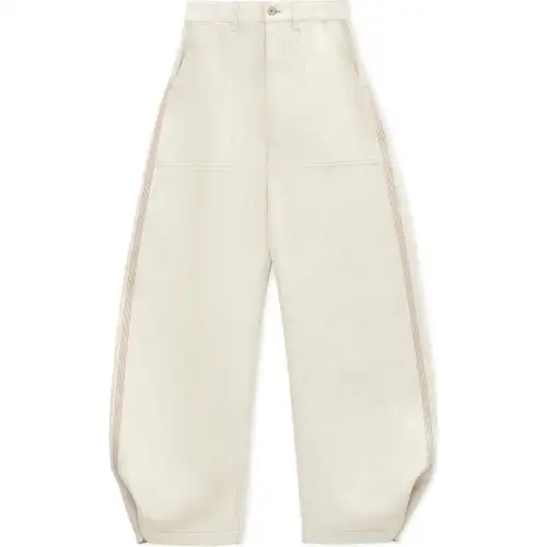 LOEWE Balloon Trousers 'Ecru'