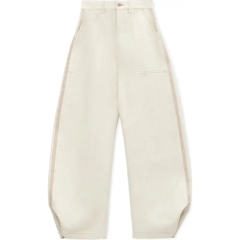 LOEWE Balloon Trousers 'Ecru'