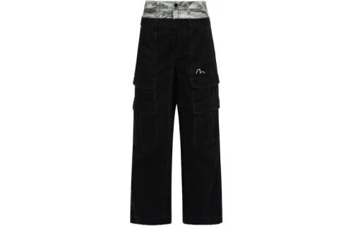 EVISU Cargo Pants Women's Black