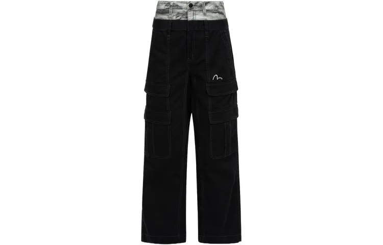 EVISU Cargo Pants Women's Black