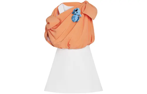 LOUIS VUITTON FW21 Sleeveless Dress Women's Orange