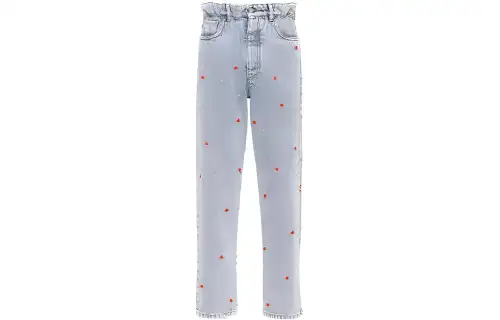 MIU MIU 2010-2020s Embroidered Jeans