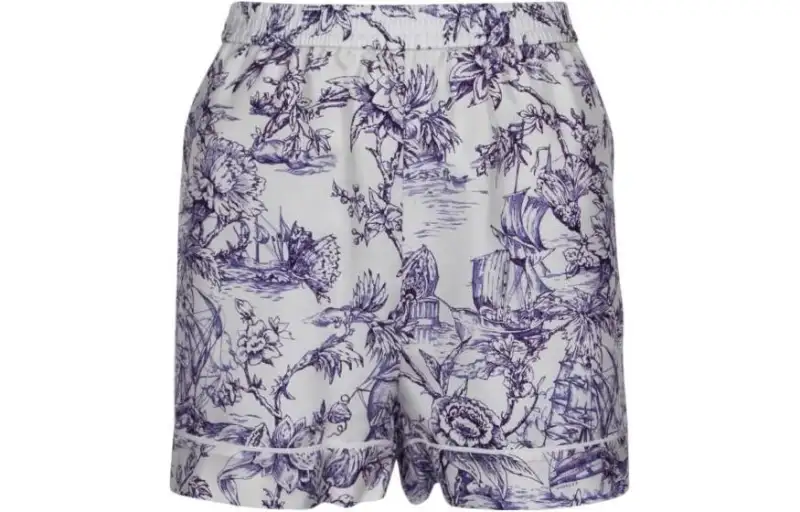 DIOR Casual Shorts Women's Blue Moderate