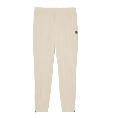 FILA Casual Pants Men's White With Gray Hat