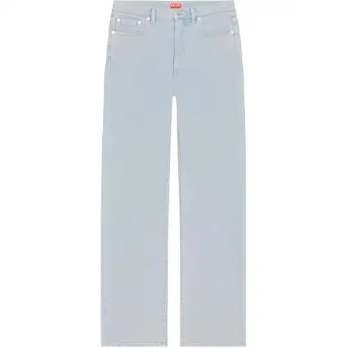 KENZO X Nigo Boke Flower Women's Crest Jeans Sky Blue