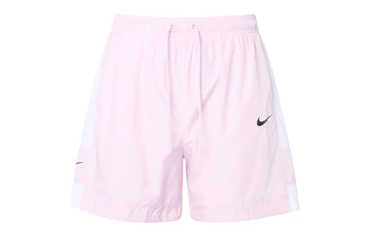 Nike Casual Shorts Women's Pink Moderate Straight Fit Pants