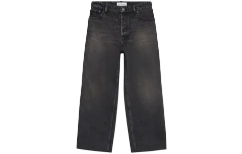 Balenciaga Jeans Regular Fit Women's Black