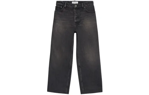 Balenciaga Cropped Pants 'Dirty Vintage Black'