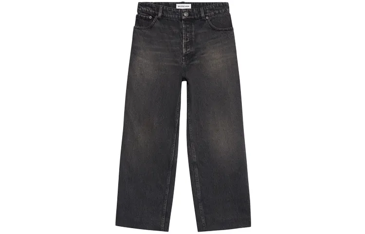 Balenciaga Jeans Regular Fit Women's Black