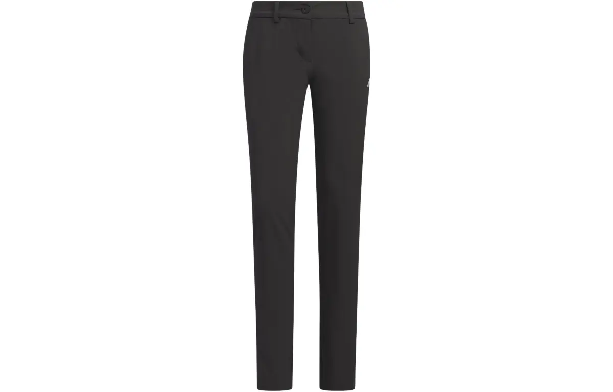 Adidas Knitted Sweatpants Women's Black Moderate Slim Fit Pants