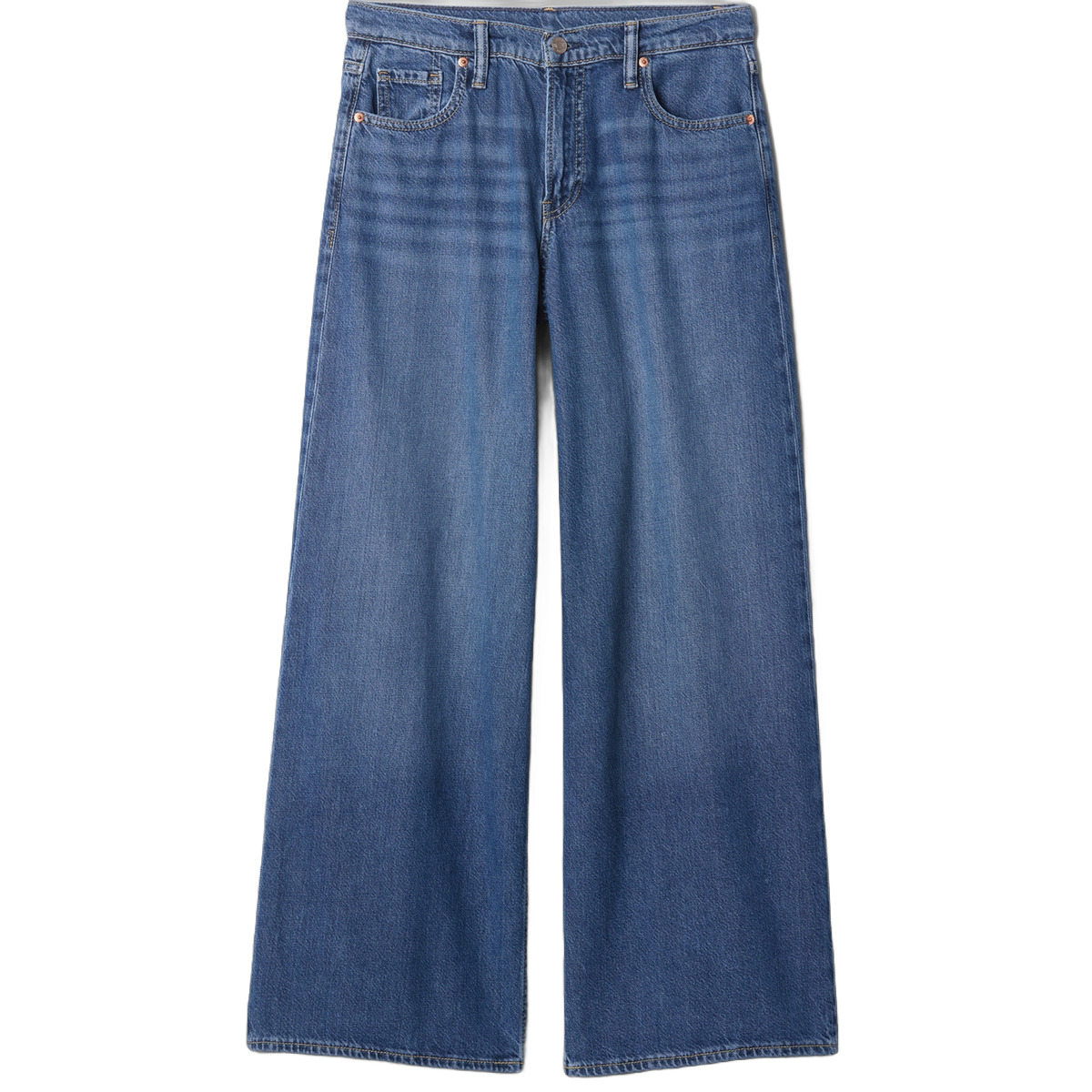Женские штаны GAP Denim Широкие (голубые)