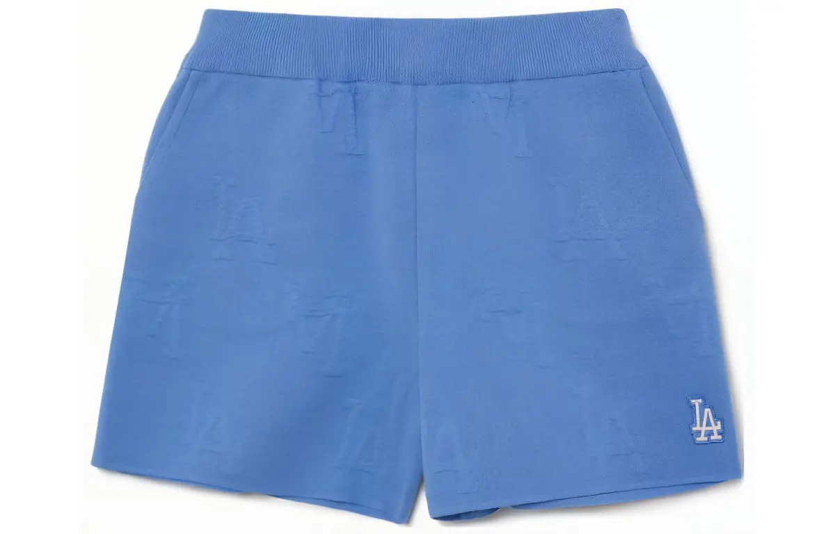 MLB Casual Shorts Women's Light Blue Thin