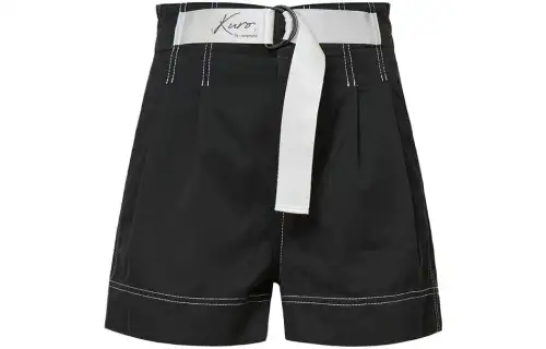 EVISU Casual Shorts Women's Black Moderate