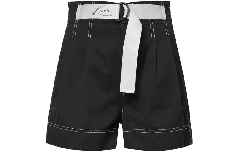 EVISU Casual Shorts Women's Black Moderate