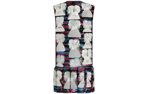 LOUIS VUITTON FW21 Sleeveless Dress Women's Multicolor