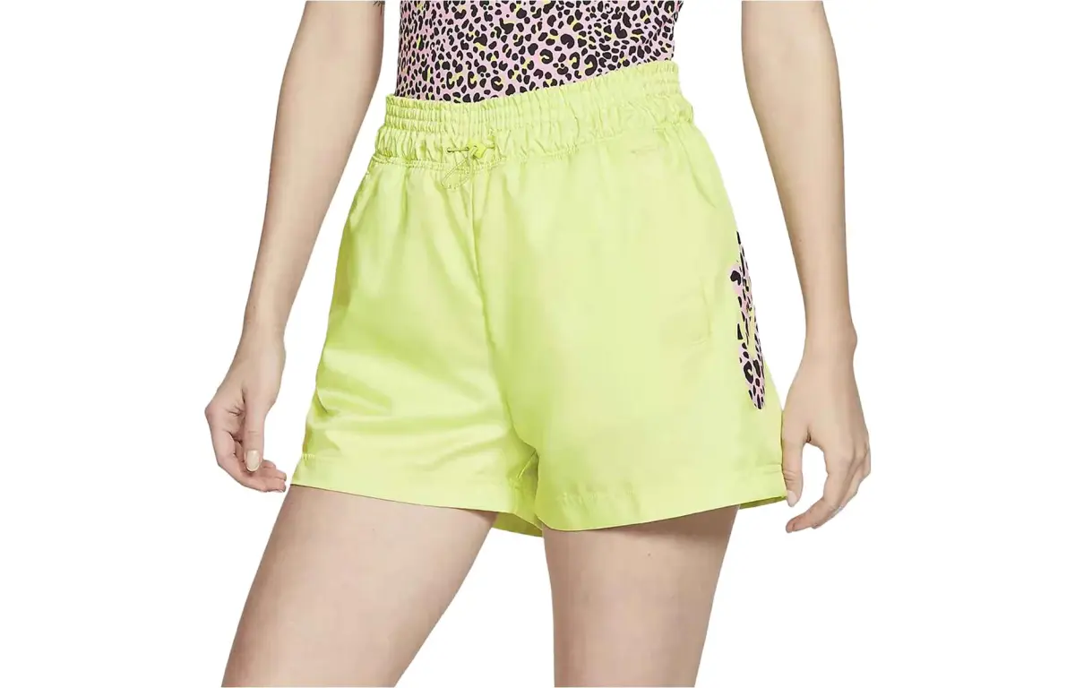 Nike Casual Shorts Women's Yellow Moderate