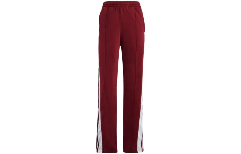 Adidas Originals Adicolor Classics Adibreak Knitted Sweatpants Women's Red Moderate Straight Fit Pants
