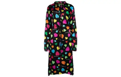 Balenciaga Long Sleeved Dress Women's Black