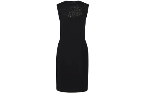 LOUIS VUITTON Sleeveless Dress Women's Black