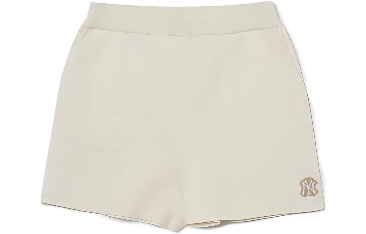 MLB Casual Shorts Women's Ivory Thin
