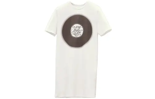 HERMES Short Sleeved Dresses Women's White Crew Neck Moderate