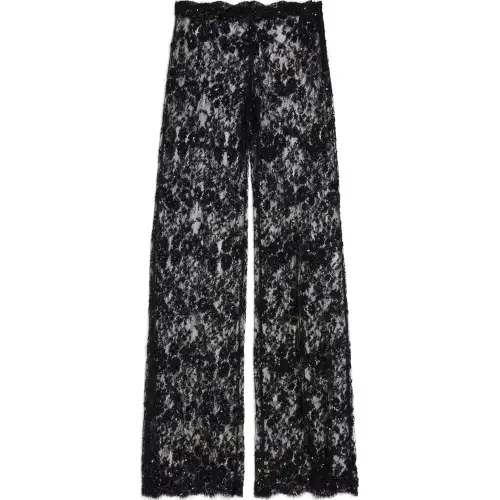 Balenciaga Casual Pants Women's Black
