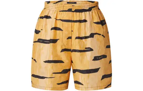 LOUIS VUITTON Tiger Print Pajama Shorts