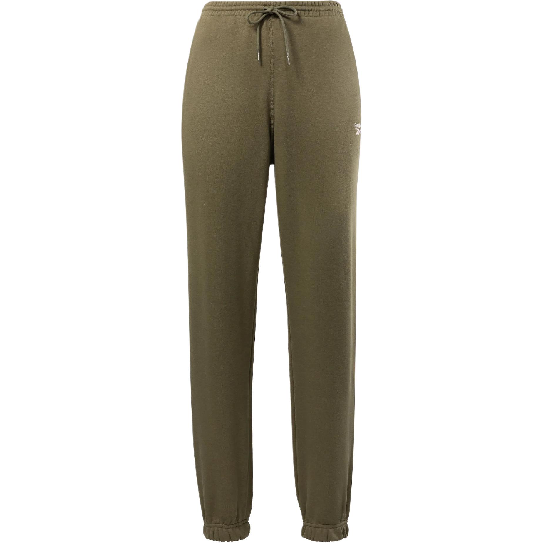 Reebok Identity French Terry Casual Pants Women's Army Green