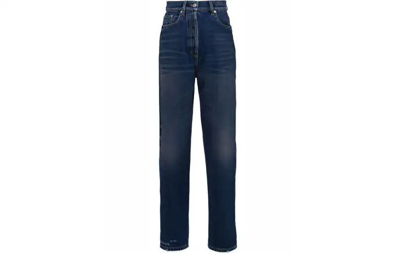 Prada high-rise boyfriend jeans