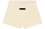Fear Of God Essentials FW22 Women'ss Cotton Running Shorts Egg Shell Casual Shorts Women's Eggshell White