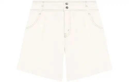GUCCI Casual Shorts Women's White Moderate